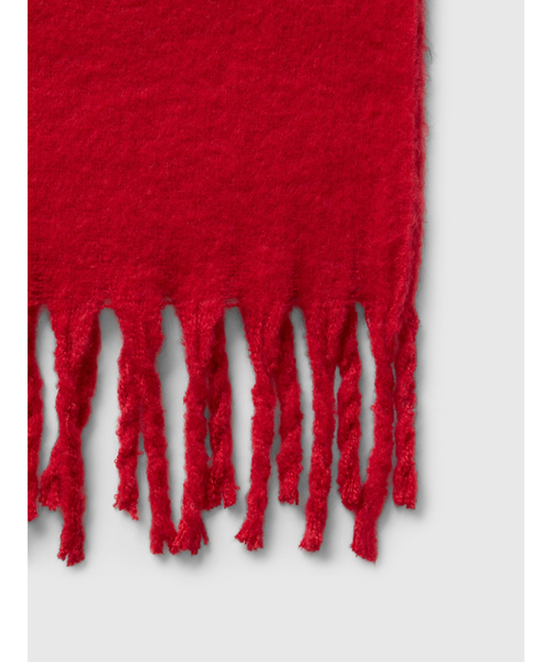 GAP（ギャップ）の「チャンキーマフラー（マフラー・レディース・グリーン/レッド・ONE SIZE）」の5枚目の写真