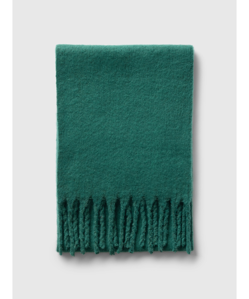 GAP（ギャップ）の「チャンキーマフラー（マフラー・レディース・グリーン/レッド・ONE SIZE）」の6枚目の写真