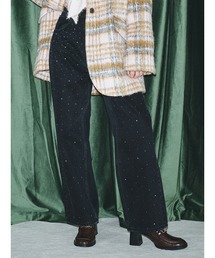 LILY BROWN | [L.B CANDY STOCK]【WEB限定00サイズ】ビジューデニムパンツ(デニムパンツ)