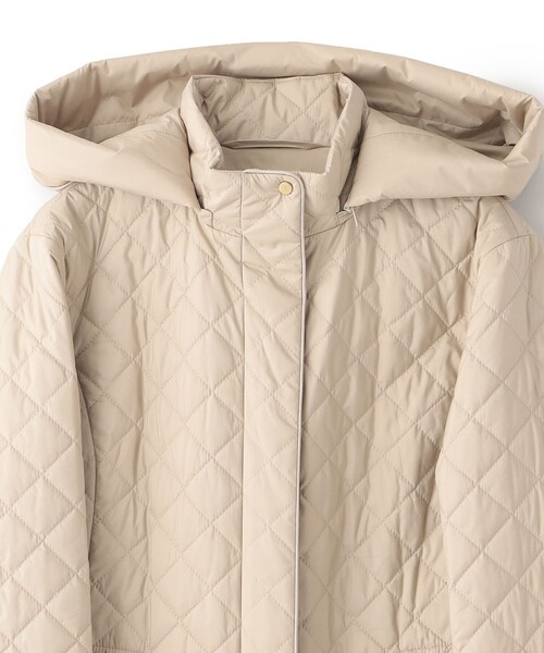 【セール】【スマートウォーマー】ミドルキルトコート(ブルゾン)|AMACA(アマカ) 【セール】【スマートウォーマー】ミドルキルトコート(ブルゾン)|AMACA(アマカ)