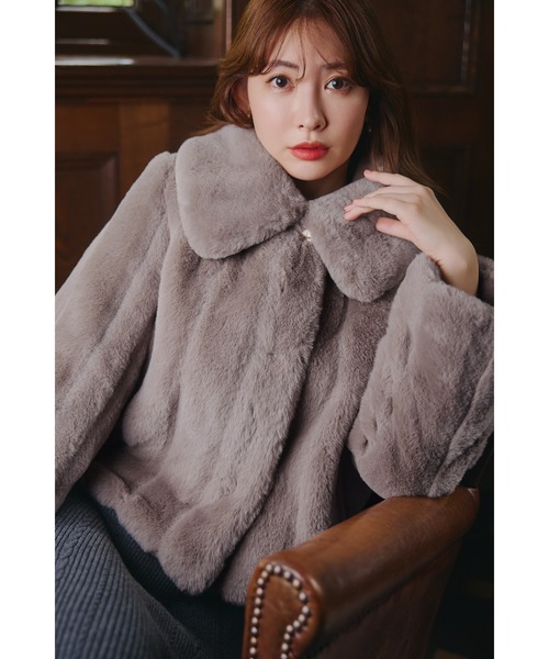 ジャケット・アウター Her lip to Winter Love Faux Fur Coat 新色】Winter Love Faux Fur Coat