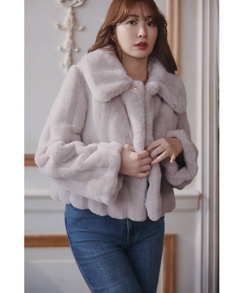 Winter Love Faux Fur Coat（その他アウター）｜Her lip to