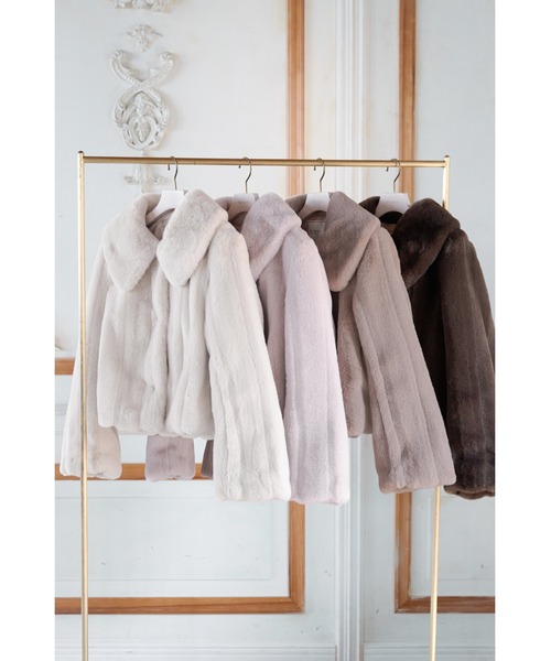 Winter Love Faux Fur Coat（その他アウター）｜Her lip to（ハー