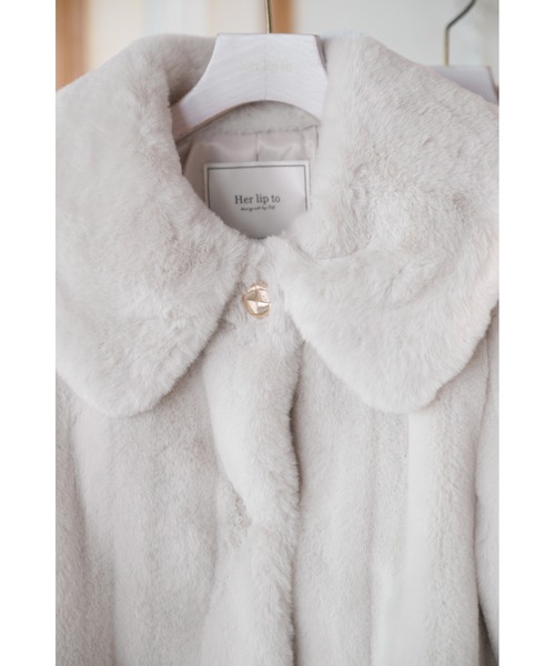 Winter Love Faux Fur Coat（その他アウター）｜Her lip to