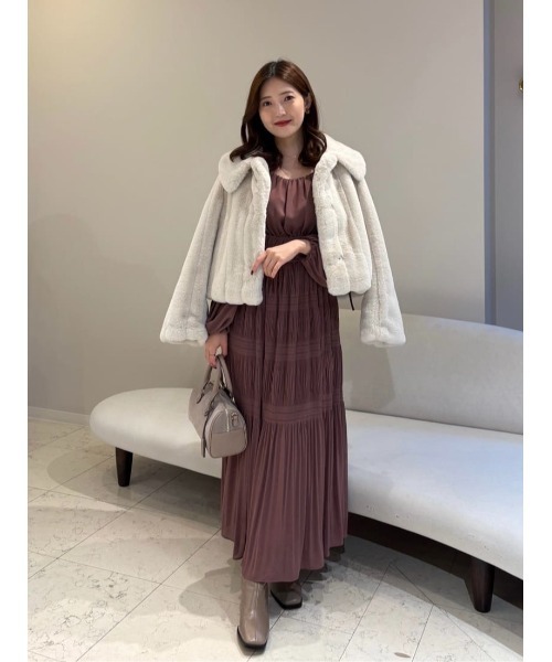 Winter Love Faux Fur Coat（その他アウター）｜Her lip to（ハー