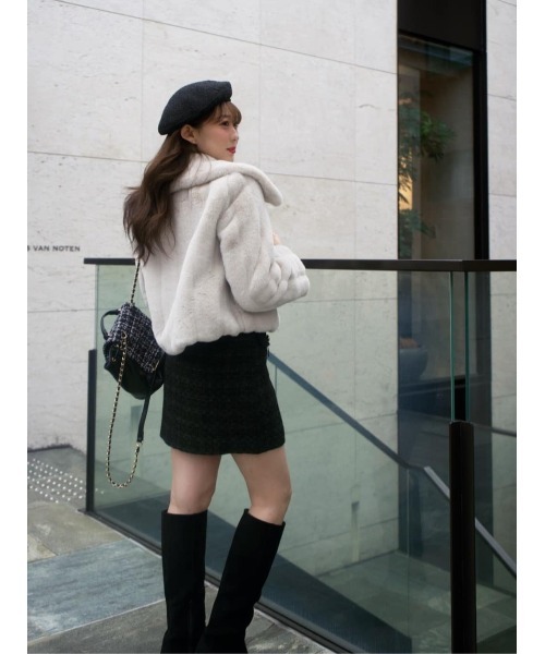 Winter Love Faux Fur Coat（その他アウター）｜Her lip to（ハー