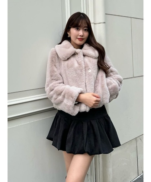 Winter Love Faux Fur Coat（その他アウター）｜Her lip to（ハー