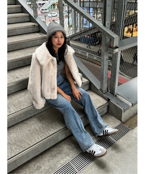 Winter Love Faux Fur Coat（その他アウター）｜Her lip to（ハー