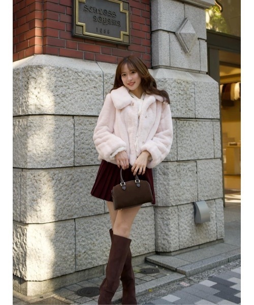 Winter Love Faux Fur Coat（その他アウター）｜Her lip to（ハー
