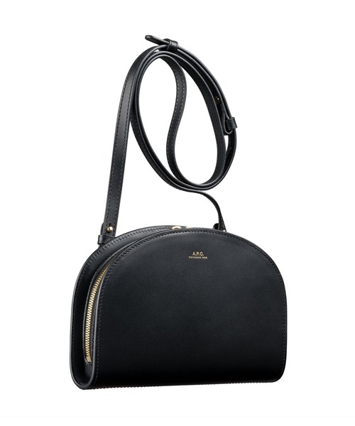 A.P.C.（アーペーセー）の「CLUTCH DEMI-LUNE（クラッチバッグ・レディース・ブラック・ONESIZE）」の2枚目の写真