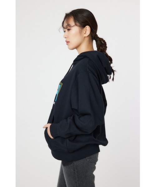 RODEO CROWNS WIDE BOWL(ロデオクラウンズワイドボウル)の「Neon Color Print パーカー(パーカー・レディース・ブラック/オフホワイト/ブルー/杢グレー・FREE)」の22枚目の写真