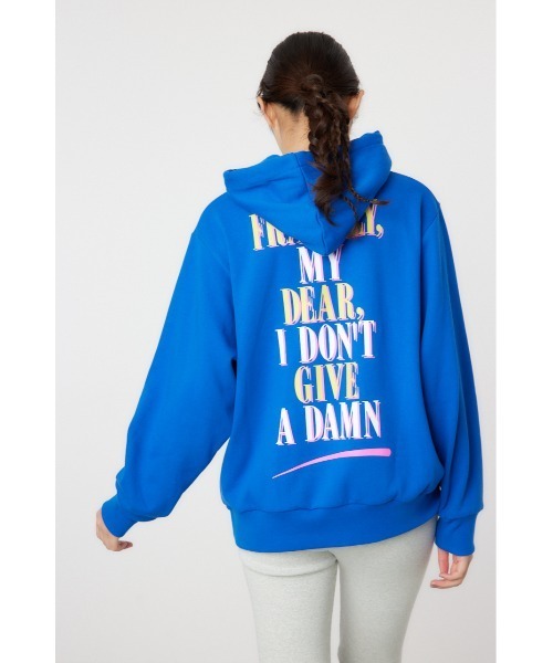 RODEO CROWNS WIDE BOWL(ロデオクラウンズワイドボウル)の「Neon Color Print パーカー(パーカー・レディース・ブラック/オフホワイト/ブルー/杢グレー・FREE)」の11枚目の写真