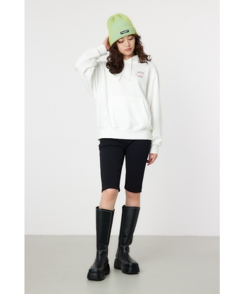 RODEO CROWNS WIDE BOWL(ロデオクラウンズワイドボウル)の「Neon Color Print パーカー(パーカー・レディース・ブラック/オフホワイト/ブルー/杢グレー・FREE)」の5枚目の写真