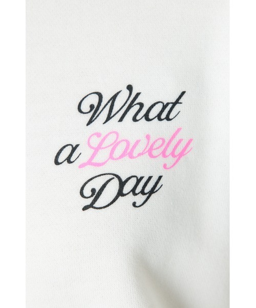 RODEO CROWNS WIDE BOWL(ロデオクラウンズワイドボウル)の「Neon Color Print パーカー(パーカー・レディース・ブラック/オフホワイト/ブルー/杢グレー・FREE)」の7枚目の写真