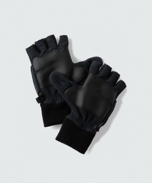 WILD THINGS（ワイルドシングス）の「【WILD THINGS】ポーラテックディタチャブル ミトン [WT24159TJ]（手袋・メンズ・オリーブドラブ/ベージュ系その他/ブラック・M/S）」の9枚目の写真