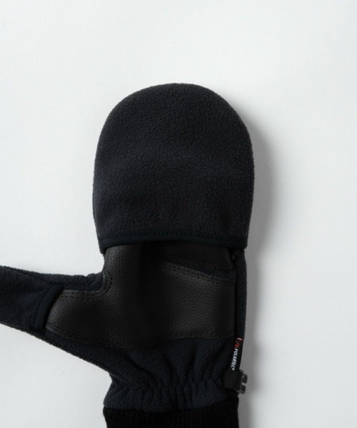 WILD THINGS（ワイルドシングス）の「【WILD THINGS】ポーラテックディタチャブル ミトン [WT24159TJ]（手袋・メンズ・オリーブドラブ/ベージュ系その他/ブラック・M/S）」の14枚目の写真