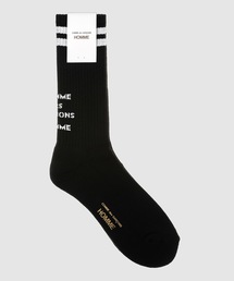 COMME des GARCONS HOMME(R f M\EI)LOGO TUBE SOCKS(\bNX/C)