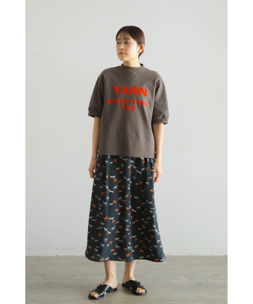 ミニ裏毛 6分袖TEE | NOMBRE IMPAIR