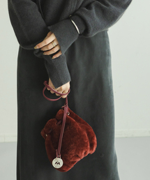 marco masi | MARCO MASI/マルコマージ ムートンミニバッグ(ハンドバッグ)