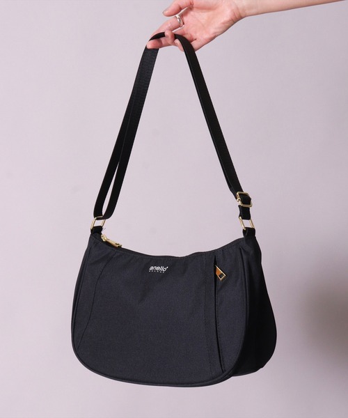 anello(アネロ)の「(LF)【anello】4ポケット 両面撥水加工 A4 ショルダーバッグ(ショルダーバッグ・レディース・ネイビー/ライトグレー/ブラック・ONE SIZE)」の14枚目の写真