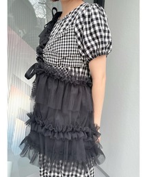 merry jenny | ドロストチュールリボントートバッグ(トートバッグ)