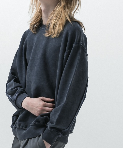 ピグメントドルマンスウェット(スウェット)|SLICK(スリック) ピグメントドルマンスウェット(スウェット)|SLICK(スリック)