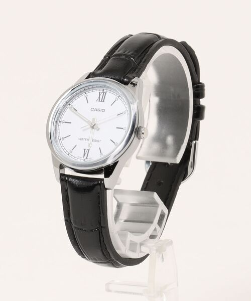 CASIO(カシオ)の「カシオ CASIO / 日本製クオーツ スタンダード アナログ 腕時計 日常生活防水 //// LTPレザーシリーズ(アナログ腕時計・レディース・シルバー/ブラック×ブラック/ブラック×ブルー/シルバー×ブラック/ブラウン系その他/ブラック×シルバー/シルバー系その他・FREE)」の22枚目の写真
