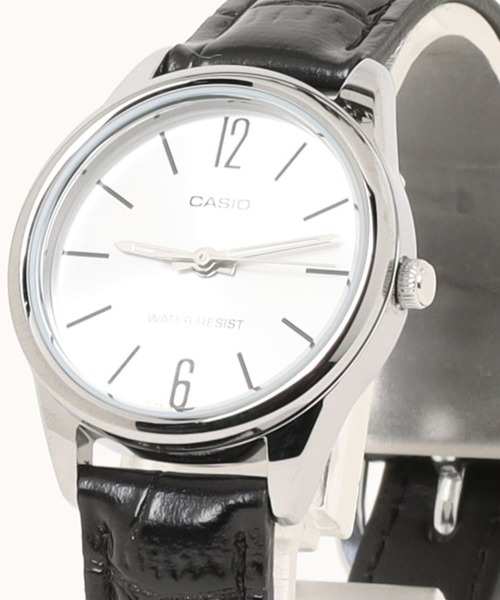 CASIO(カシオ)の「カシオ CASIO / 日本製クオーツ スタンダード アナログ 腕時計 日常生活防水 //// LTPレザーシリーズ(アナログ腕時計・レディース・シルバー/ブラック×ブラック/ブラック×ブルー/シルバー×ブラック/ブラウン系その他/ブラック×シルバー/シルバー系その他・FREE)」の20枚目の写真