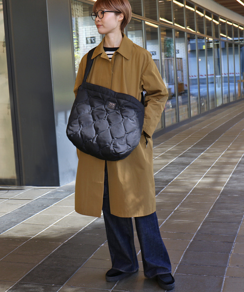 TAION（タイオン）の「【WEB限定】【TAION】ミリタリー ダウンショルダーバッグ（ショルダーバッグ・レディース・グリーン系その他/オフホワイト/ブラック・フリー）」の5枚目の写真