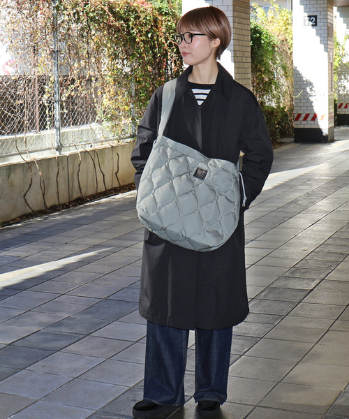 TAION（タイオン）の「【WEB限定】【TAION】ミリタリー ダウンショルダーバッグ（ショルダーバッグ・レディース・グリーン系その他/オフホワイト/ブラック・フリー）」の6枚目の写真