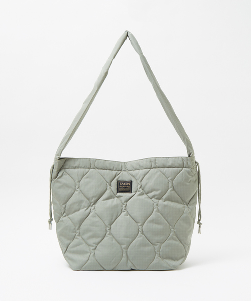 TAION（タイオン）の「【WEB限定】【TAION】ミリタリー ダウンショルダーバッグ（ショルダーバッグ・レディース・グリーン系その他/オフホワイト/ブラック・フリー）」の19枚目の写真