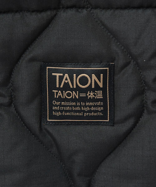 TAION（タイオン）の「【WEB限定】【TAION】ミリタリー ダウンショルダーバッグ（ショルダーバッグ・レディース・グリーン系その他/オフホワイト/ブラック・フリー）」の15枚目の写真