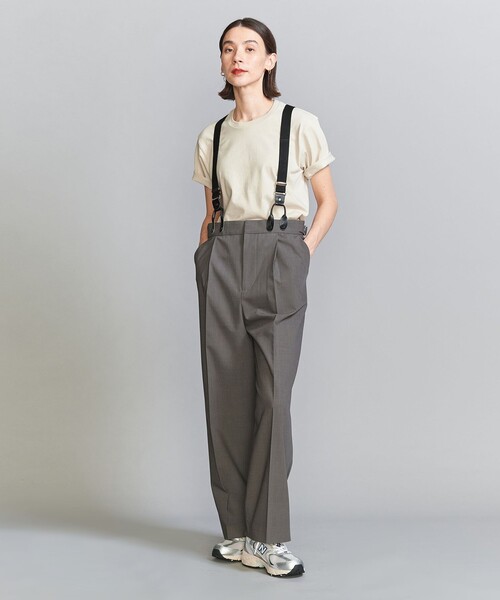 HANES(ヘインズ)の「【別注】<Hanes>2パック Tシャツ(Tシャツ/カットソー・レディース・ベージュ/その他1/ブラウン・FREE)」の8枚目の写真