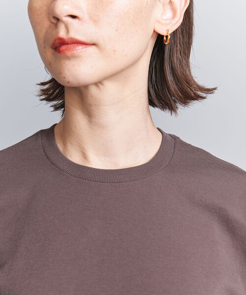 HANES(ヘインズ)の「【別注】<Hanes>2パック Tシャツ(Tシャツ/カットソー・レディース・ベージュ/その他1/ブラウン・FREE)」の14枚目の写真