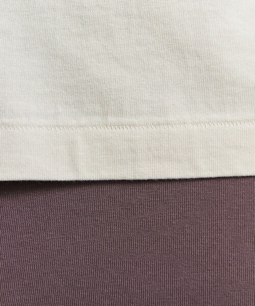 HANES(ヘインズ)の「【別注】<Hanes>2パック Tシャツ(Tシャツ/カットソー・レディース・ベージュ/その他1/ブラウン・FREE)」の18枚目の写真