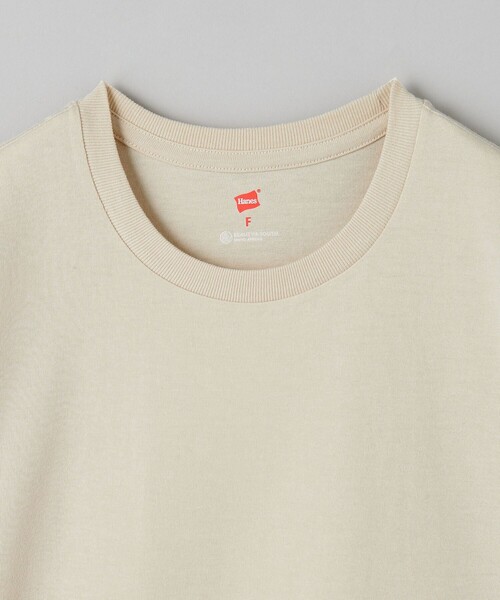 HANES(ヘインズ)の「【別注】<Hanes>2パック Tシャツ(Tシャツ/カットソー・レディース・ベージュ/その他1/ブラウン・FREE)」の21枚目の写真