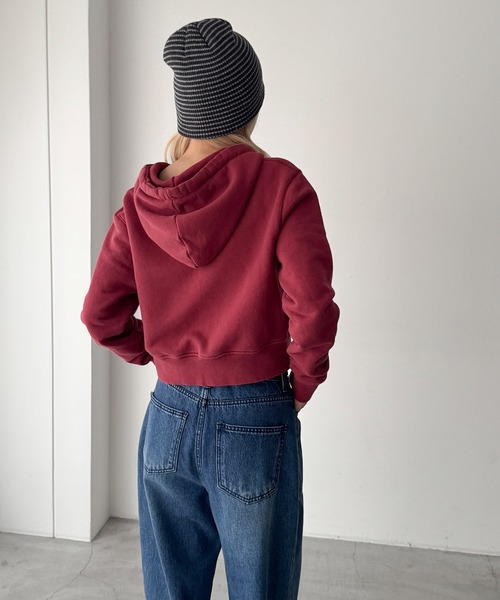 CANAL JEAN（キャナルジーン）の「HARING 裏毛コンパクトパーカー