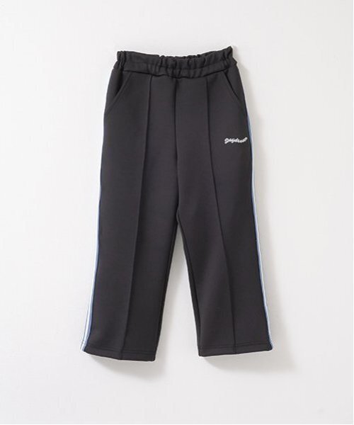 b・ROOM(ビールーム)の「【セットアップ可能】サイドラインタックパンツ【子供服】【キッズ】【男の子】【女の子】(その他パンツ・キッズ・パープル/ブラック/アイボリー/モスグリーン・110cm/150cm/140cm/130cm/120cm/100cm)」の6枚目の写真