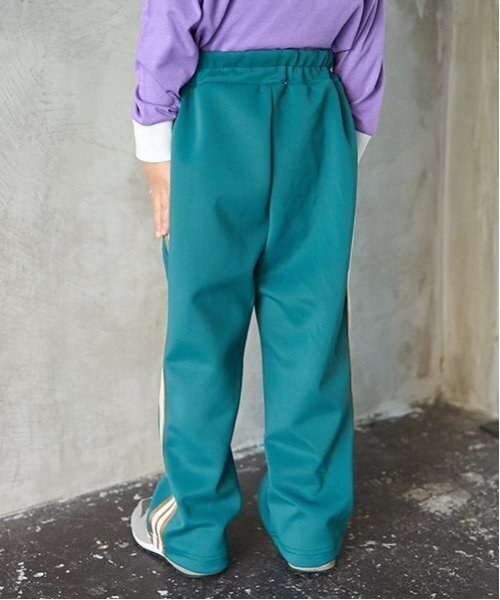 b・ROOM(ビールーム)の「【セットアップ可能】サイドラインタックパンツ【子供服】【キッズ】【男の子】【女の子】(その他パンツ・キッズ・パープル/ブラック/アイボリー/モスグリーン・110cm/150cm/140cm/130cm/120cm/100cm)」の15枚目の写真