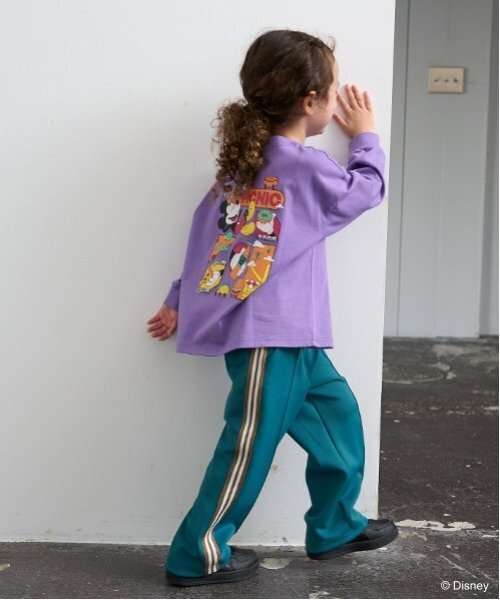 b・ROOM(ビールーム)の「【セットアップ可能】サイドラインタックパンツ【子供服】【キッズ】【男の子】【女の子】(その他パンツ・キッズ・パープル/ブラック/アイボリー/モスグリーン・110cm/150cm/140cm/130cm/120cm/100cm)」の16枚目の写真
