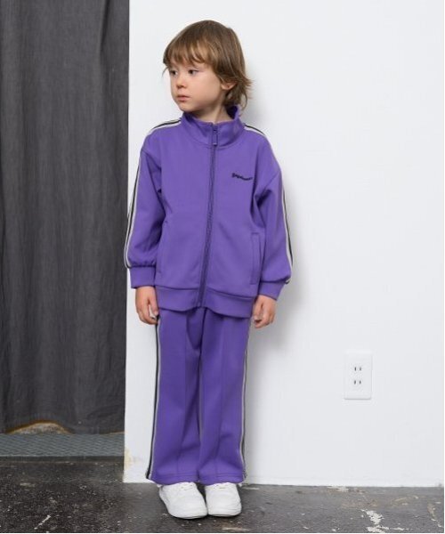 b・ROOM(ビールーム)の「【セットアップ可能】サイドラインタックパンツ【子供服】【キッズ】【男の子】【女の子】(その他パンツ・キッズ・パープル/ブラック/アイボリー/モスグリーン・110cm/150cm/140cm/130cm/120cm/100cm)」の17枚目の写真