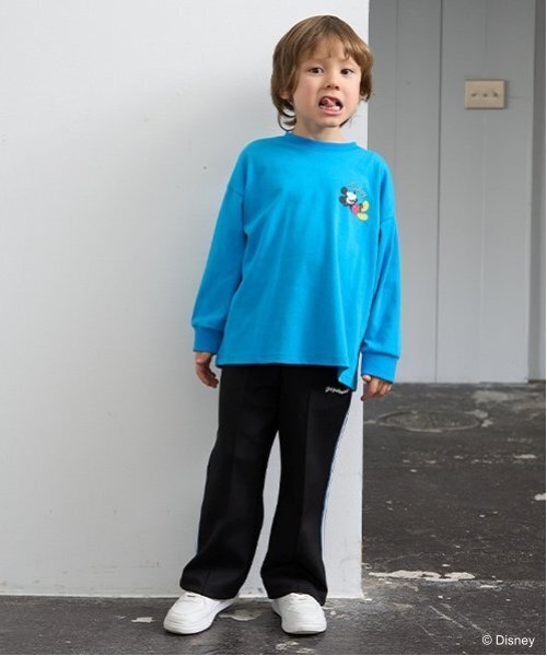 b・ROOM(ビールーム)の「【セットアップ可能】サイドラインタックパンツ【子供服】【キッズ】【男の子】【女の子】(その他パンツ・キッズ・パープル/ブラック/アイボリー/モスグリーン・110cm/150cm/140cm/130cm/120cm/100cm)」の20枚目の写真