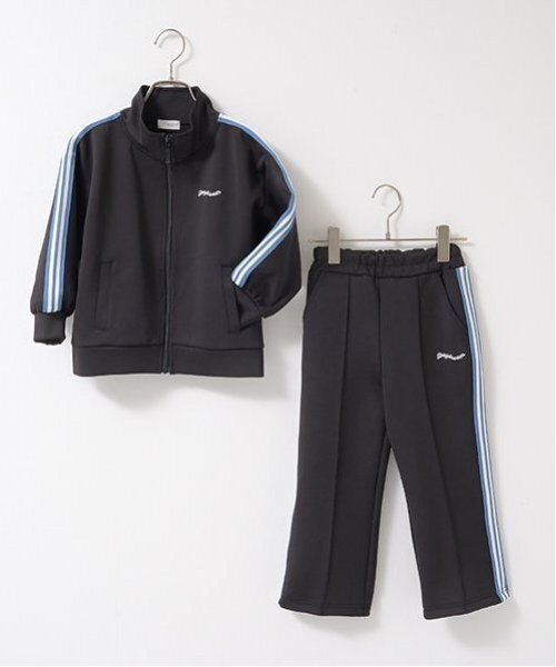b・ROOM(ビールーム)の「【セットアップ可能】サイドラインタックパンツ【子供服】【キッズ】【男の子】【女の子】(その他パンツ・キッズ・パープル/ブラック/アイボリー/モスグリーン・110cm/150cm/140cm/130cm/120cm/100cm)」の22枚目の写真