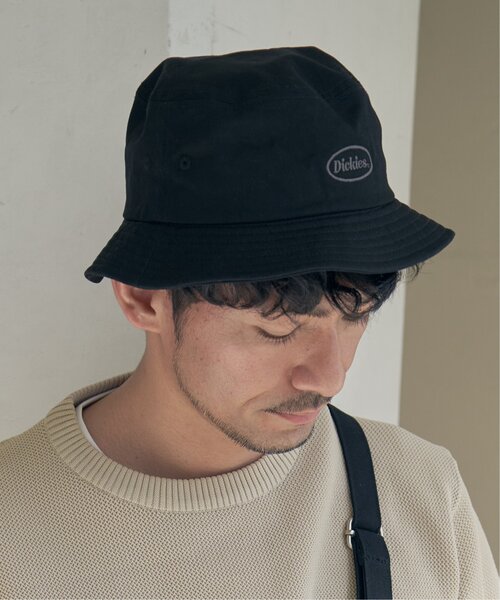 Dickies(ディッキーズ)の「Dickies ディッキーズ ロゴ刺繍バケットハット(ハット・メンズ・グレー/ブラック/ベージュ・FREE)」の18枚目の写真