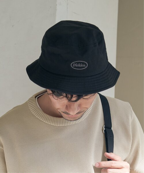 Dickies(ディッキーズ)の「Dickies ディッキーズ ロゴ刺繍バケットハット(ハット・メンズ・グレー/ブラック/ベージュ・FREE)」の19枚目の写真