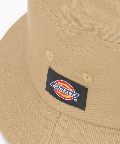 Dickies(ディッキーズ)の「Dickies ディッキーズ ロゴ刺繍バケットハット(ハット・メンズ・グレー/ブラック/ベージュ・FREE)」の11枚目の写真