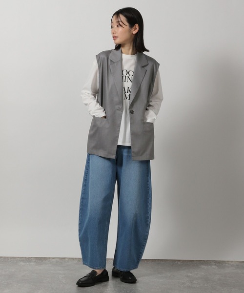 LAKOLE（ラコレ）の「バックギャザージレ / 292586（ベスト・レディース・グレー/ブラック・FREE）」の17枚目の写真