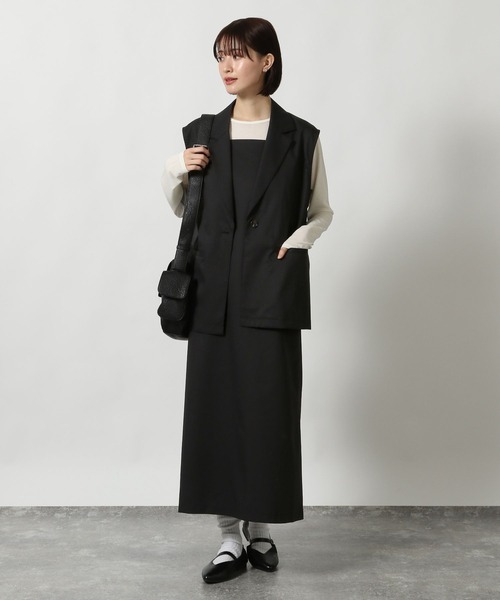 LAKOLE（ラコレ）の「バックギャザージレ / 292586（ベスト・レディース・グレー/ブラック・FREE）」の21枚目の写真