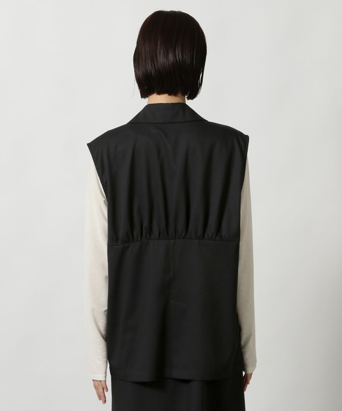 LAKOLE（ラコレ）の「バックギャザージレ / 292586（ベスト・レディース・グレー/ブラック・FREE）」の12枚目の写真