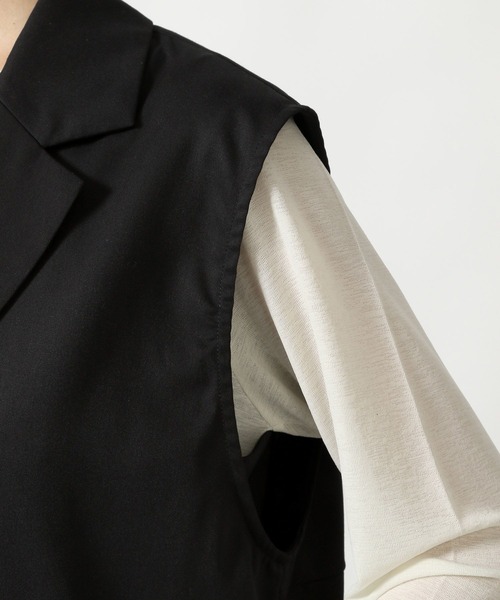 LAKOLE（ラコレ）の「バックギャザージレ / 292586（ベスト・レディース・グレー/ブラック・FREE）」の14枚目の写真